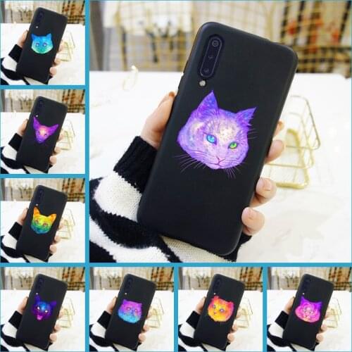 Back Cover For Xiaomi Mi Max Mix 1 2 2S 3 Silicone Purple Cat Cool Yellow Aesthetic Blue Phone Case For Xiaomi Mi Note 1 2 3