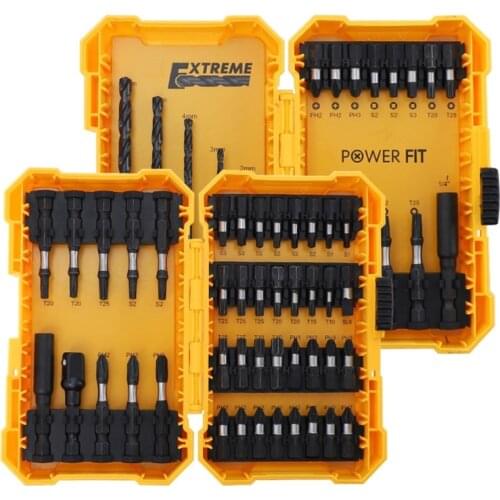 18/42pcs Screwdriver Socket Electric Drill Impact Bit Set Connecting Rod Repair 203F