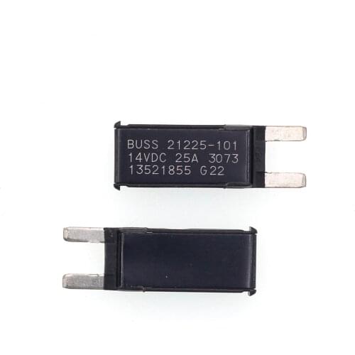 2pcs 25A automatic reset fuse 12225-101 For Buick Lacrosse 13521855 Cadillac for Carter excavator air conditioner A/C