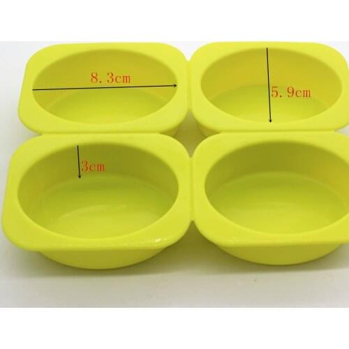 4. Even the elliptical mechanism soap mold, cake decoration mold soap mold