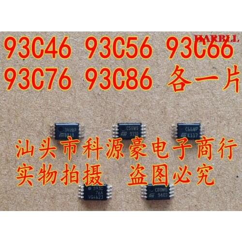 93C46 93C56 93C66 93C76 93C86 TSSOP8 Each 1pcs New