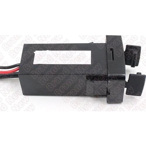 Car Dual USB Port Socket with Dustproof Cover Mobile Phone Charger 12-24V For Toyota