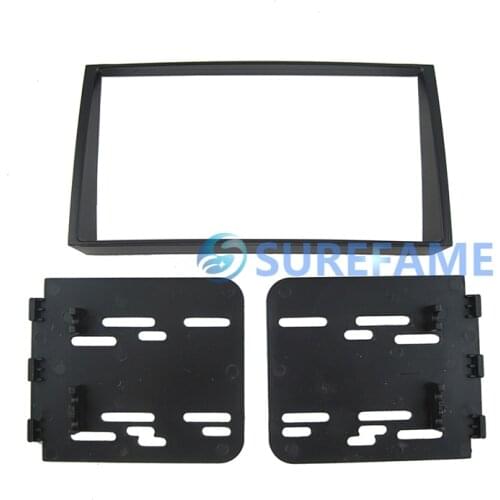 Double Din Car Audio Frame for KIA Soul 2008-2011 Stereo Fascia GPS Panel Dash Trim Kit Surround Adapter Bezel Plate Cover Facia