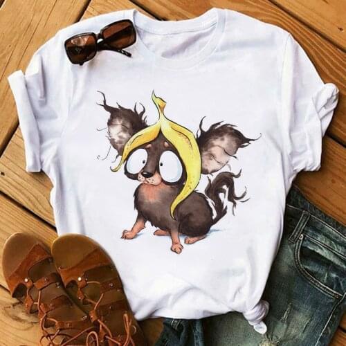 T-shirts Cat Face Funny Animal Fashion Print Women Tops T shirt Ladies Cute Animal Graphic tee Female T-Shirt summer plus size