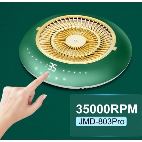 2 IN 1 Multifunctional Nail Gel Polishing Machine 60W Powerful Nail Dust Collector For Manicure Pedicure Electric File Tool