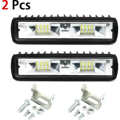 SUV Work Light Bulb Spot Beam Bar LED Car Off Road Driving Fog Lamp New Headlight Car Light 18W 12V 6500K Pure White Light