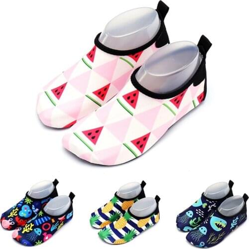 Water Shoes Girls Boys Breathable Anti-slip Waterproof Slip On Socks Barefoot Footwear Outdoor Beach Swimming 3-10 Years/T/Y
