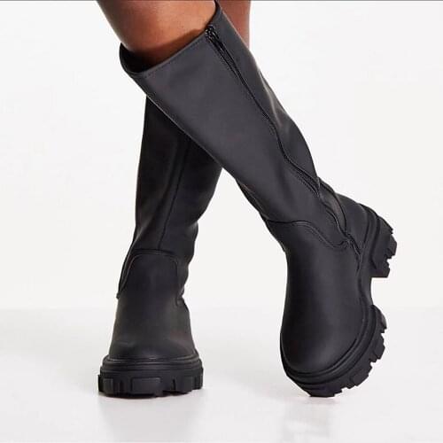 Womens Boots Thick Heel Solid Color Mid-tube Boots Womens Shoes Casual Ankle Boots For Students Woman Short Shoes 2021