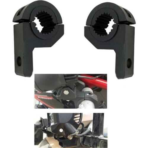1 pair Universal Bull Bar Fixing Mount Bracket Tube Clamps For LED Work Light Car and Motorcycle Spotlight Bracket