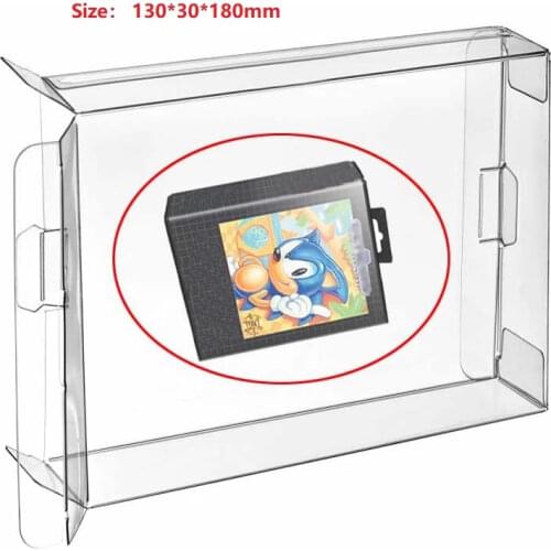 Ruitroliker 20Pcs Clear Box Sleeve Protector for Genesi Box/Genesis Cartridge