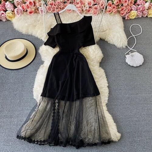 Aibeautyer Black Summer Dresses