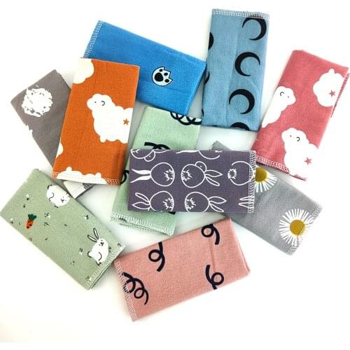 Alternative bamboo paper towel Washable Nature Friendly unpaper tea cloth Organic Cotton Kitchen towel Reusable paperless Towel