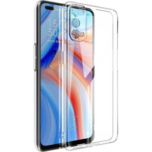 For OPPO Reno 4 5G Case IMAK 1.3MM UX-5 Shockproof Soft TPU Back Cover Case for OPPO Reno 4 Reno4 Pro 5G
