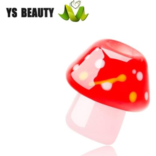 Colored small mushroom coloured glaze beads fleeting beads DIY beads with beads loose beads hand string bracelet girls bracelet