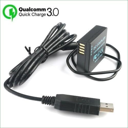 DMW-BLG10 BLE9 Dummy Battery DMW-DCC11 DC Coupler for Panasonic DMC-ZS100 ZS110 TZ80 TZ81 TZ82 TZ85 TZ100 TZ101 TZ110 TX1 LX100