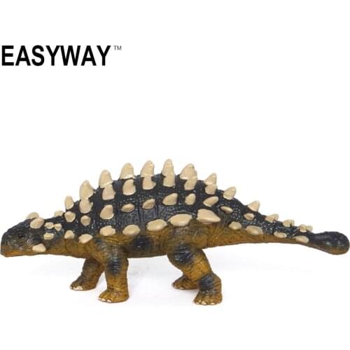 Mr.Froger Saichania Model Toy Dinosaur Jurassic cute zoo plastic soldier Classic Toys For Children Animal Models in stock items