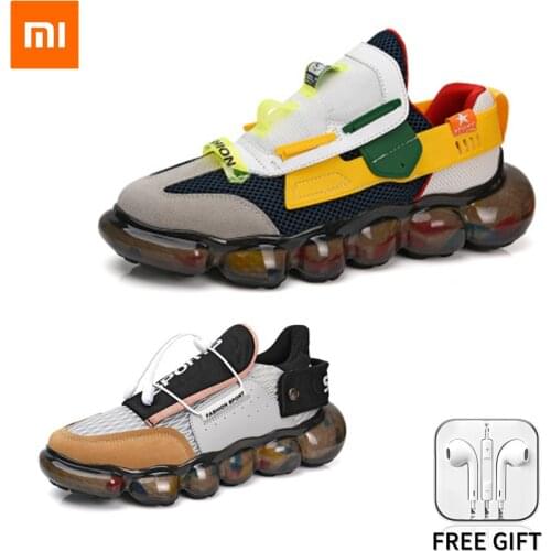 Xiaomi Youpin Sneakers Outdoor Casual Shoes Men 2021 Fashion Non-Slip Wear-Resistant Lightweight Breathable Male Shoe Size 39-45