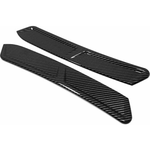 For Hyundai Tucson NX4 2021 2022 Front Rear Wheel Trims Side Body Shape Garnish Cover Car Exterior ABS Carbon Fiber Accessories