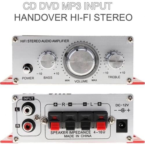 Sale Handover Hi-Fi Car Stereo Amplifier Support CD / DVD / MP3 Input