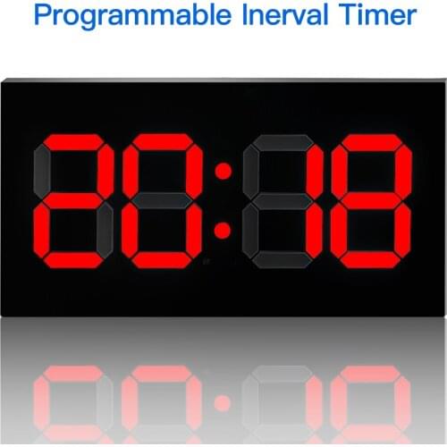 Hot selling 14 Inch LED Clock timer crossfit timer garage timer sports training clock gym tabata timer