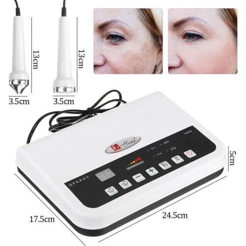 3 In 1 Ultrasonic Facial Machine Lumispa Galvanic Spot Tattoo Removal Anti Aging Facial Massage Machine Skin Care Instrument