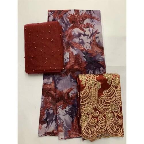 High Quality 5Yard Cotton Swiss Voile Lace In Switzerland African Dry Lace Fabric/ 2 Yard Collocation Tulle Lace 2 Yard George