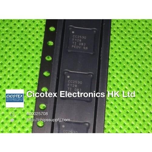 2pcs/lot CC2530F128RHAR 253040-QFN CC2530F128 CC2530 F128 IC RF TXRX+MCU 802.15.4 40VFQFN CC2530F128RHAT