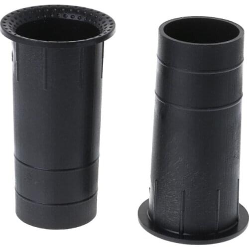 2PCS Speaker Port Tube Bass Reflex Vent Connector 3-5\" 35x80mm Subwoofer Woofer Box 270B