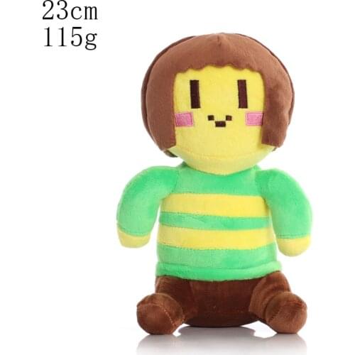 5pcs/lot 20cm Game Undertale Sans Plush Toys Dolls Sans Chara Plush Toys Soft Stuffed Toys for Children Christmas Gifts