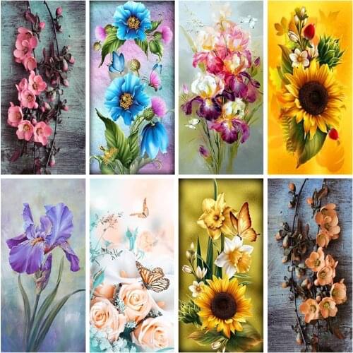 ZOOYA Diamond Embroidery Sale Full Diamond Painting Flowers Needlework DIY Diamond Mosaic Picture of Rhinestones 3D Decor RF1645