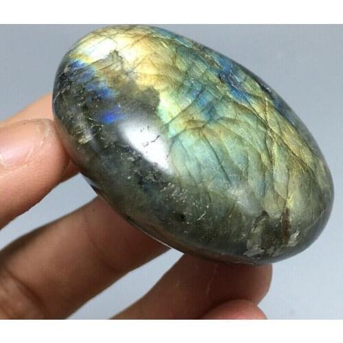 81g BEATIFUL labradorite QUARTZ polished HEALING free body Madagascar Reiki