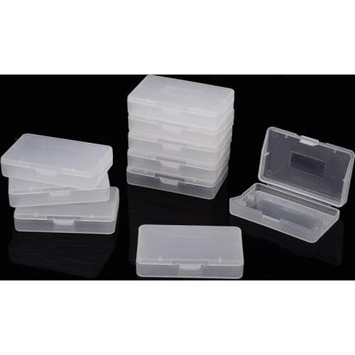 2000PCS Clear Plastic Game Cartridge Case For G-B-A