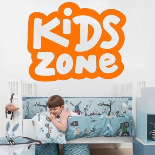 Kids Zone Wall Sticker Childs Bedroom Vinyl Decal Babys Room Wall Decoration Childrens Play Room Stickers Nursery Decor C10-20