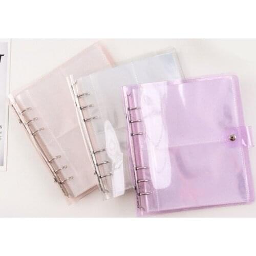 Photo Album 200/100 Pockets Jelly Color Card Holder Transparent Photo Holder Card Bag 3/5 inch Large Capacity Business Card Bag