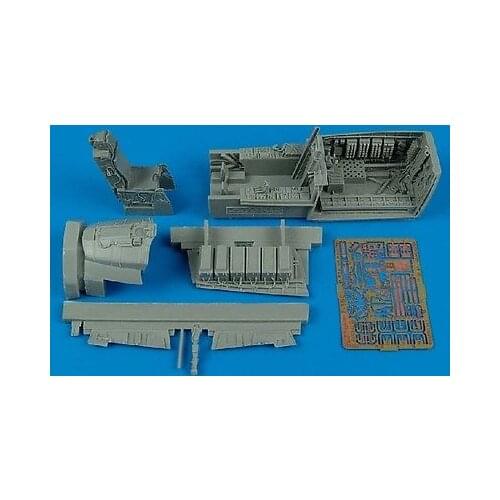 Scenario model resin F-15C resin seat warehouse 1:48
