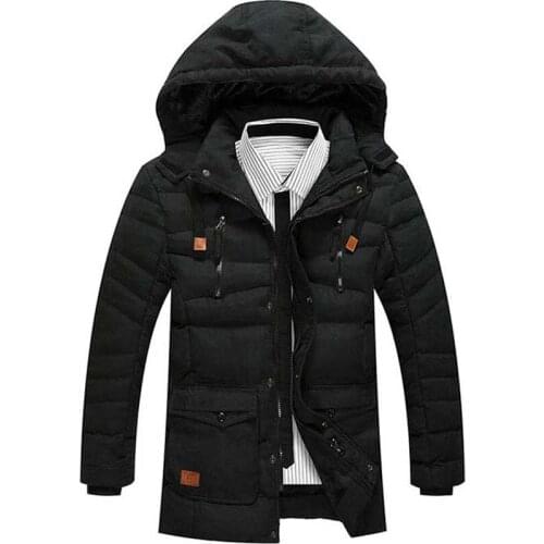 2017 high quality Winter jacket men fashion mens jackets cotton coat with fleece free shipping