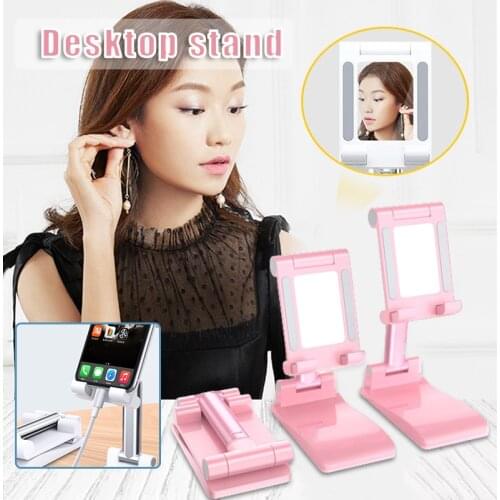 Desktop Mobile Phone Stand Foldable Lifting Live Broadcast Stand Net Class Lazy Telescopic Multi-Function Phone Stand JDH88