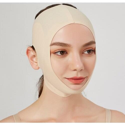 2020 New Face Slimming Head Cover Facial Shaping Lifting and Tightening Small V Face Bandage Sleep Beauty Instrument