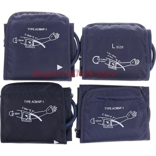 New Adult Arm Blood Pressure Cuff Belt22-32cm/22-42cm TonometerSphygmomanometer Upper Cuff For Arm Blood Pressure Monitor Meter