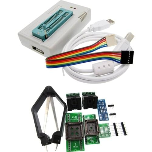 1KIT MiniPro V7.05 TL866II Plus Prgrammer USB Universal Programmer /Bios Programme+6 pcs Adapter NO BOX