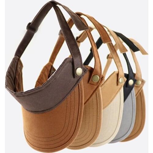 Stitching Color Adjustable Empty Top Hat Unisex Sunhat Sun Protection Outdoor Movement Summer Hat Peaked Cap