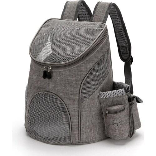 Cat Pet Mesh Carrier Backpack Outdoor Travel Bed for Puppy Dog Breathable Soft Cozy Protable Carring Bags Accessories