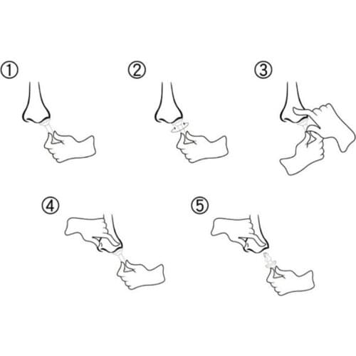 10Pcs High Quality Nasal Hair Removal Waxing Spatula Tattoo Wax Beans Stick Waxing Stick Wax Bean Wiping Wax Tool