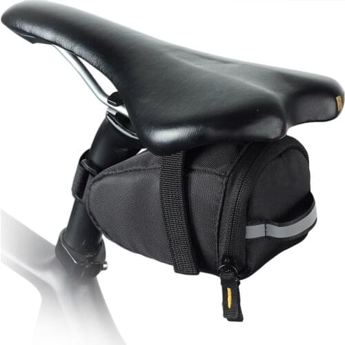 Ultralight Bicycle Tail Saddle Bag Road Bicycle Inner Tube Saddlebag Luggage Carrier Bike Rack Trunk Bag Large 1L Capacity