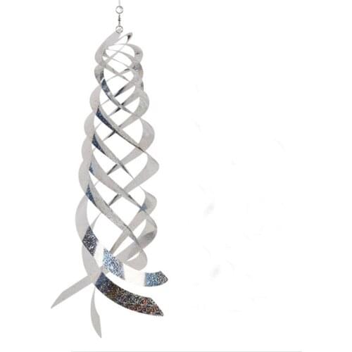 Film Rotator Reflective Bird Stop Device Decoration Suspended Repellent High Quality Polyester Garden Supplies Spiral