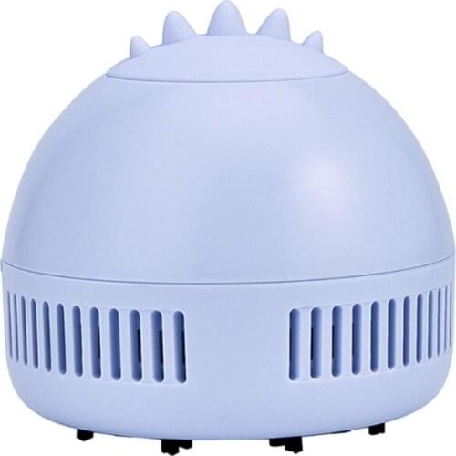 Mini Vacuum Cleaner Cartoon Animal Desktop Dust Removal Rubber Confetti Collector Student Portable USB Charging