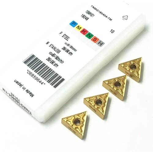 Lathe tool TNMG160404 TNMG 160404 TM T9125 carbide cylindrical turning insert parts milling cutter TNMG 160404CNC insert