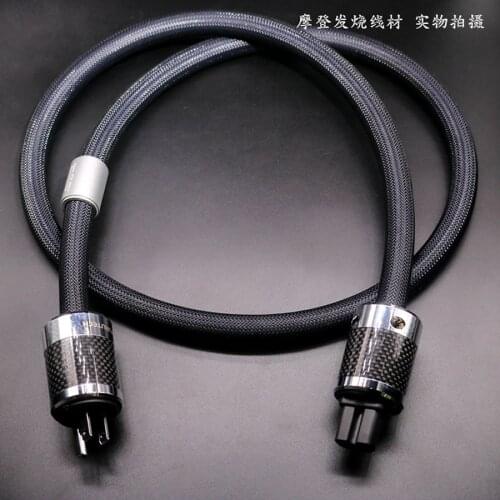 Japan Furukawa PS-950 fever audio amplifier CD tube amplifier power cord HIFI front and rear American standard power cord