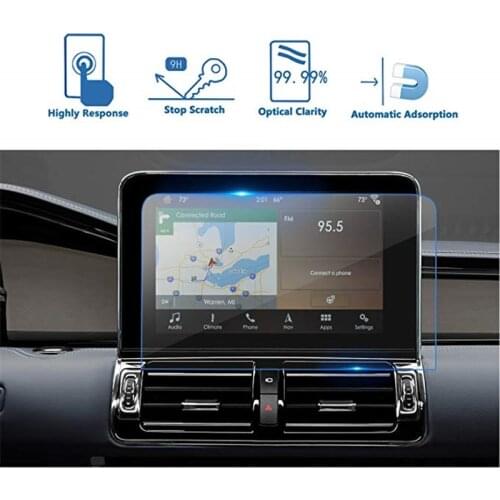 For Lincoln Navigator 2018 Sync 3 10 Inch Car Navigation Screen Protector Tempered Glass Touch Screen