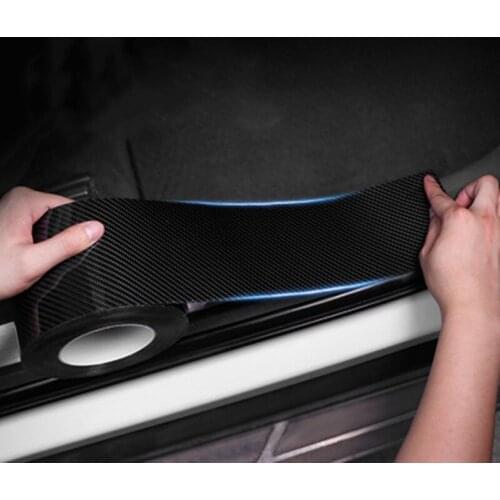 Car protection cushion carbon fiber cushion film wrapped Car anti-collision self-adhesive film to protect the body car-covers